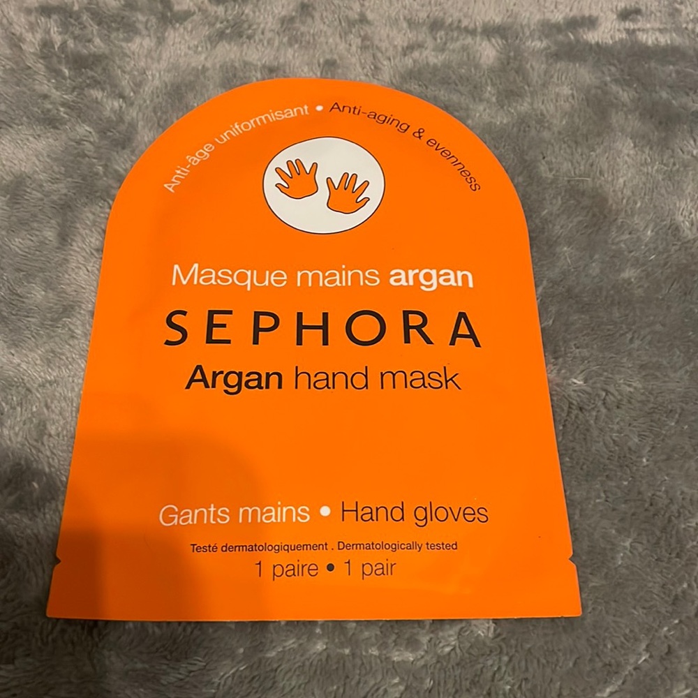 🔥3 for 15🔥Sephora Argan Hand Mask Anti Aging & Evenness